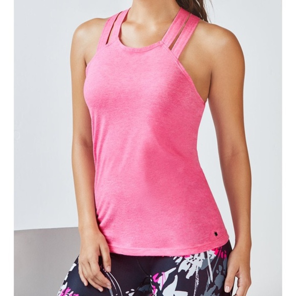 Pink Fabletics tank top